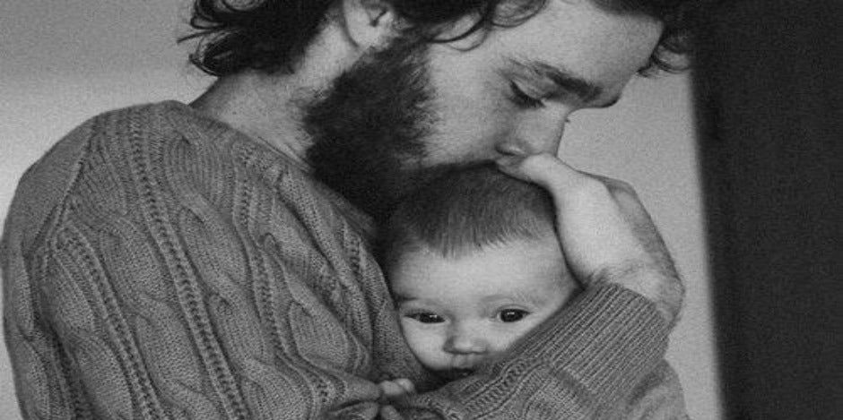 father and baby father and baby
