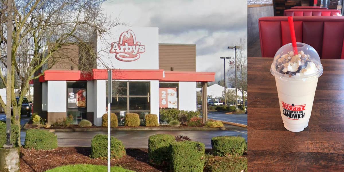 Arby's Vancouver, WA location, Arby's milkshake