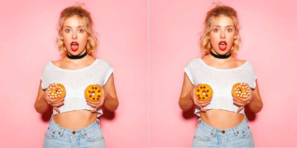 Large Areola: What It Means If You Have Big Areolas woman with donuts as areola