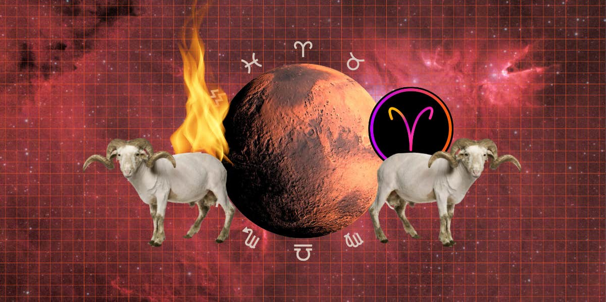 aries symbolism, mars