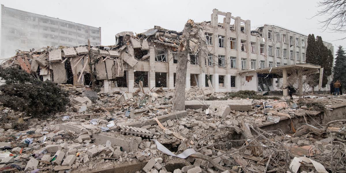 destruction in ukraine