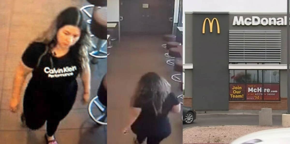Police Search For Woman After Newborn Baby’s Remains Are Found In A McDonald’s Bathroom Person of interest in Arizona case