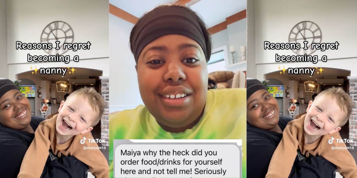 Babysitter Receives Awkward Text After Ordering Food Babysitter shares text from parents