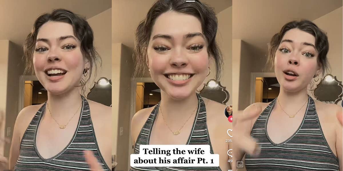 Bartender Reveals How She Accidentally Exposed A Customer Cheating On His Wife bartender, tiktok