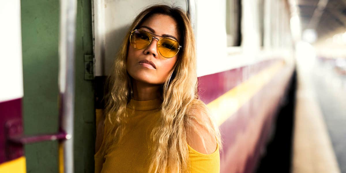 You Owe It To Yourself To Be This Kind Of Woman woman wearing sunglasses