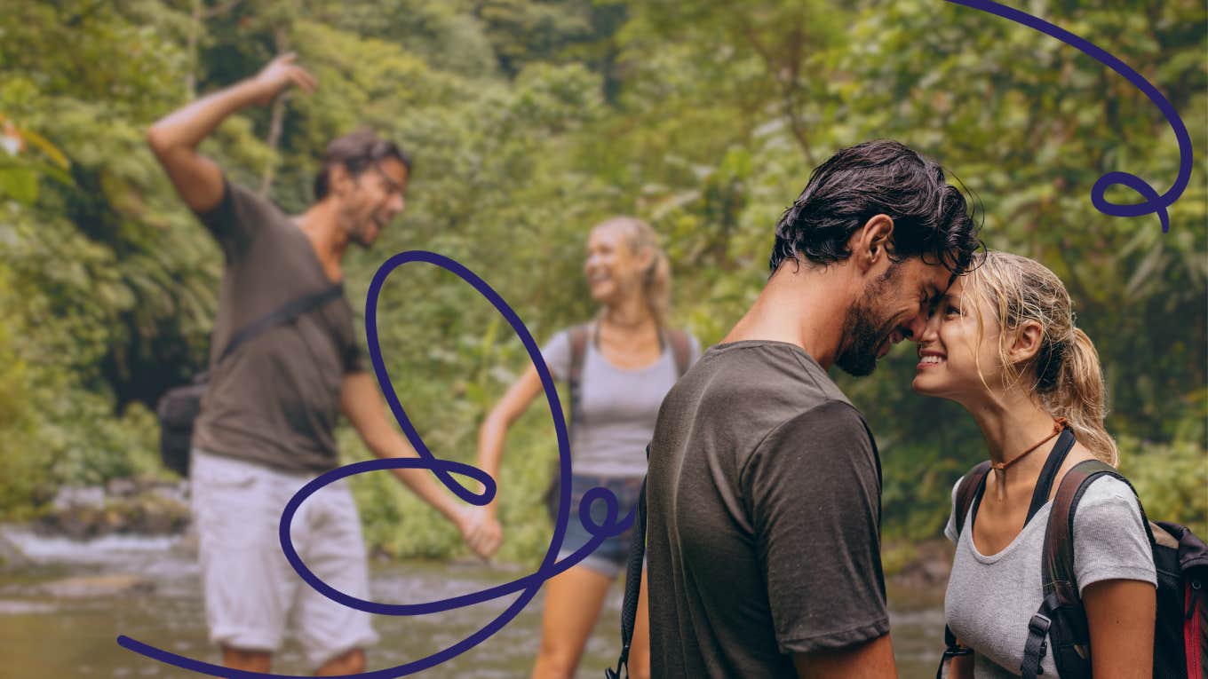 Beat Boredom And Spice Up Your Relationship couple having an adventure in the jungle and reconnecting