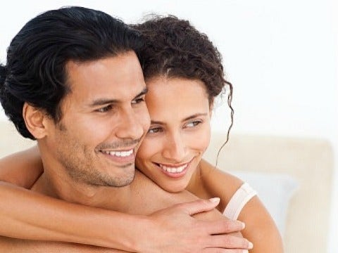 Marriage Advice couple hugging