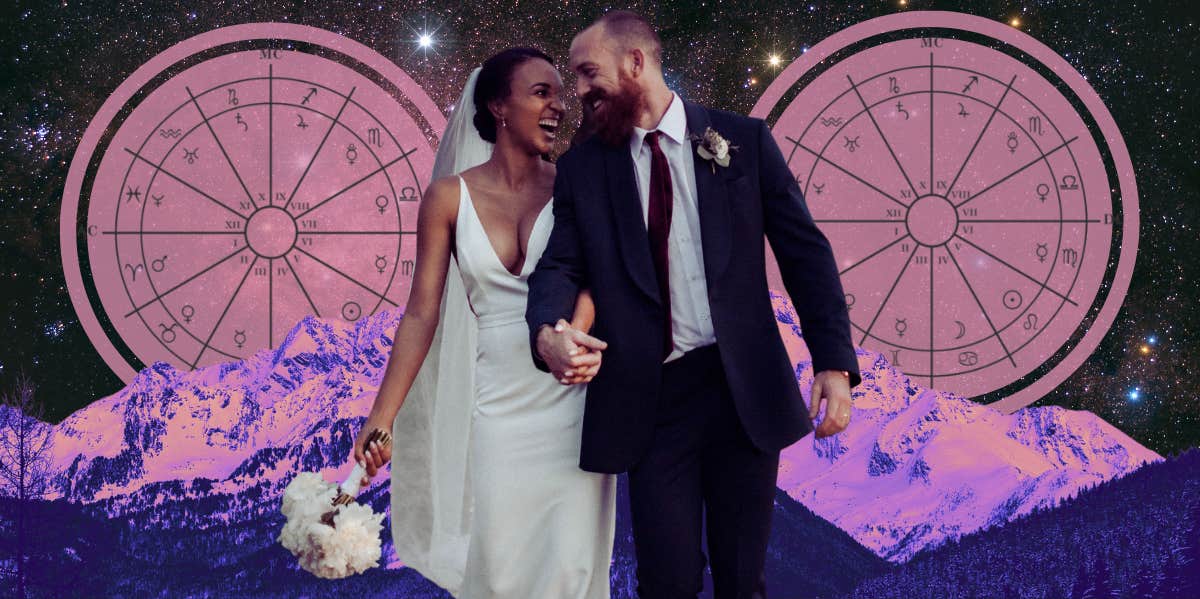 TK Best Synastry Aspects For Marriage astrology houses, bride and groom
