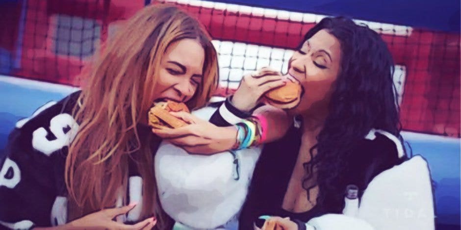 beyonce and nicki minaj beyonce and nicki minaj