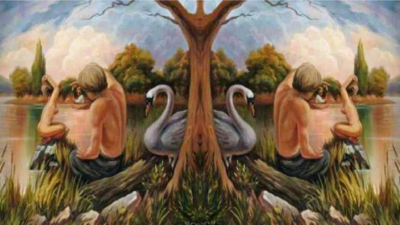 Personality Test Reveals Your Biggest Strengths In A Relationship oleg shuplyak optical illusion