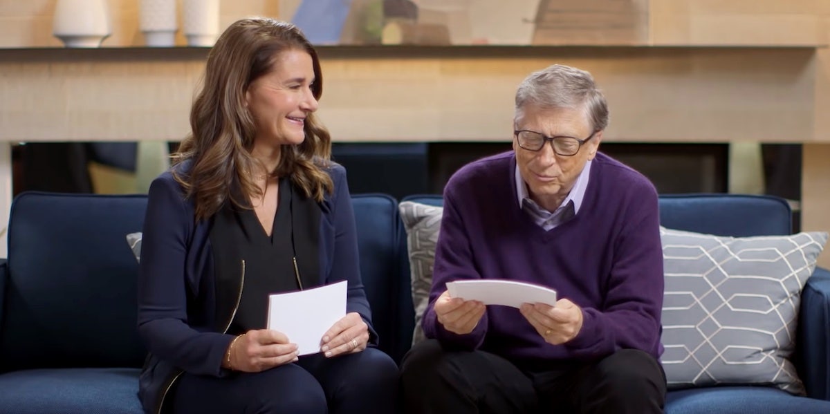 Melinda and Bill Gates