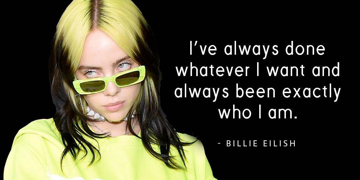 billie eilish quote