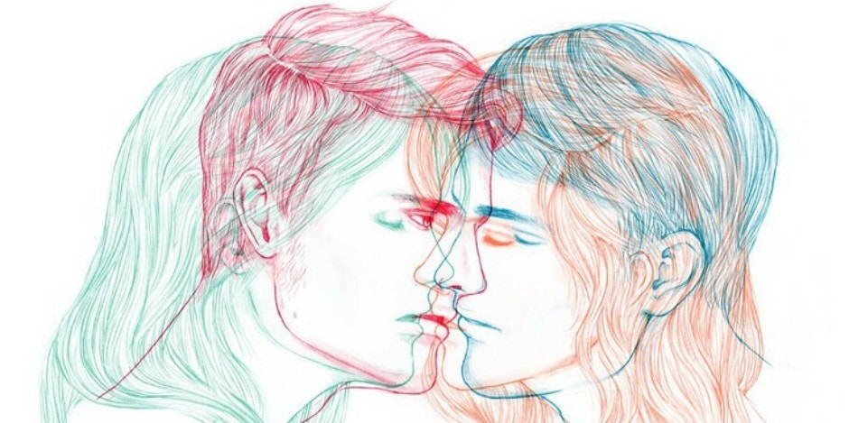 Bisexual drawing 