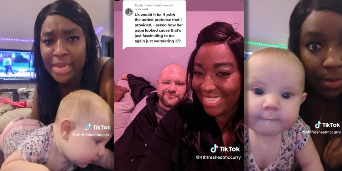 Black Mom Sets The Record Straight About Her 'White' Daughter Black mom, her interracial child, and white husband