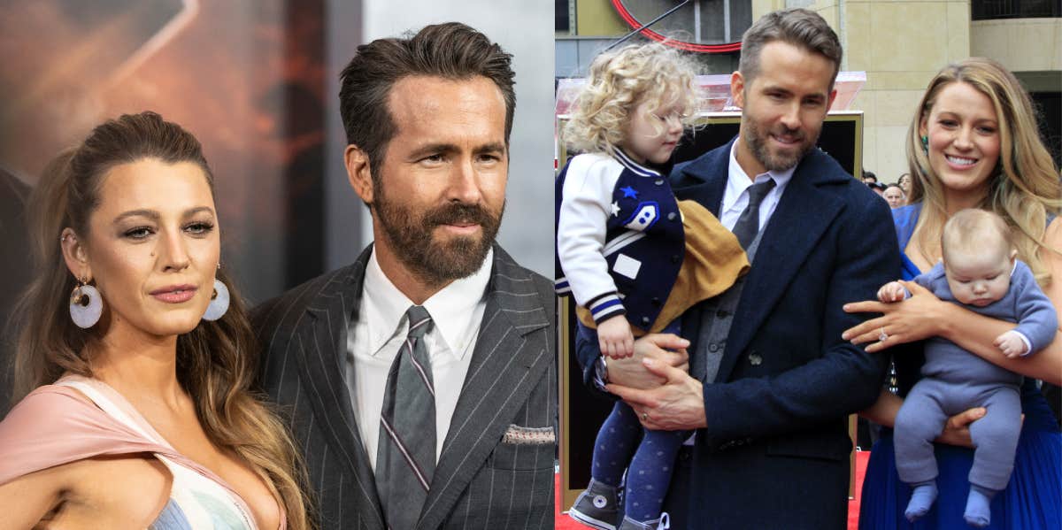 Blake Lively, Ryan Reynolds, James Reynolds, Inez Reynolds