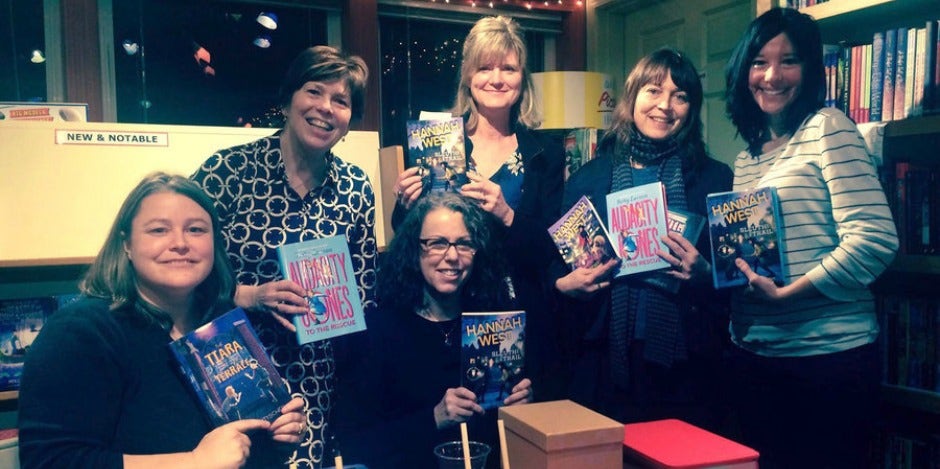 Can You Tell Which Woman In This Photo Is Having A Heart Attack? group of women photo credit Linda Johns