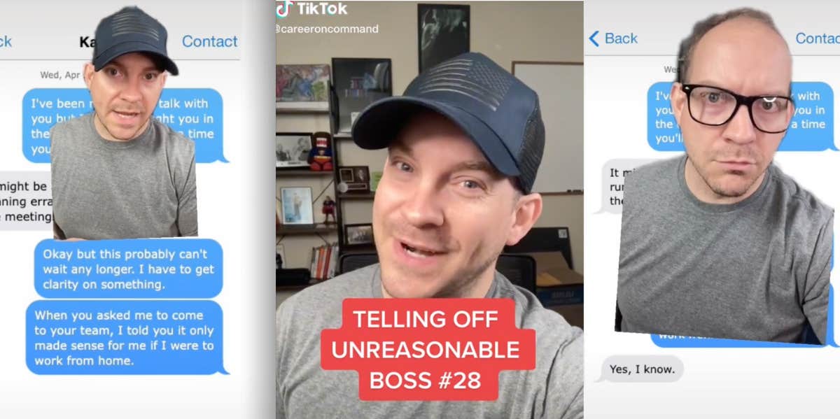 TikTok unreasonable boss lied hiring worker for remote role 