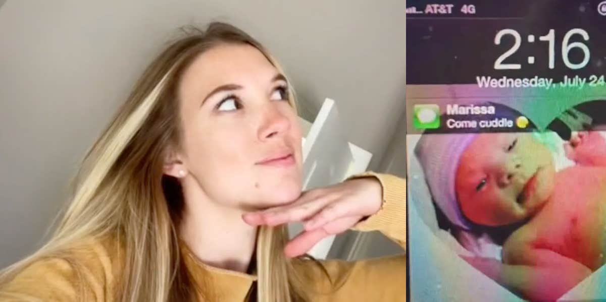 TikTok woman caught boyfriend cheating