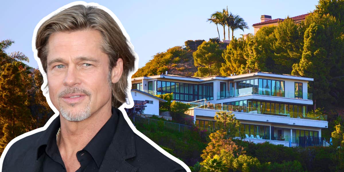 Brad Pitt and a Los Angeles mansion