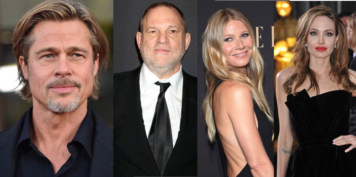 Angelina Jolie, Brad Pitt, Harvey Weinstein, Gwyneth Paltrow