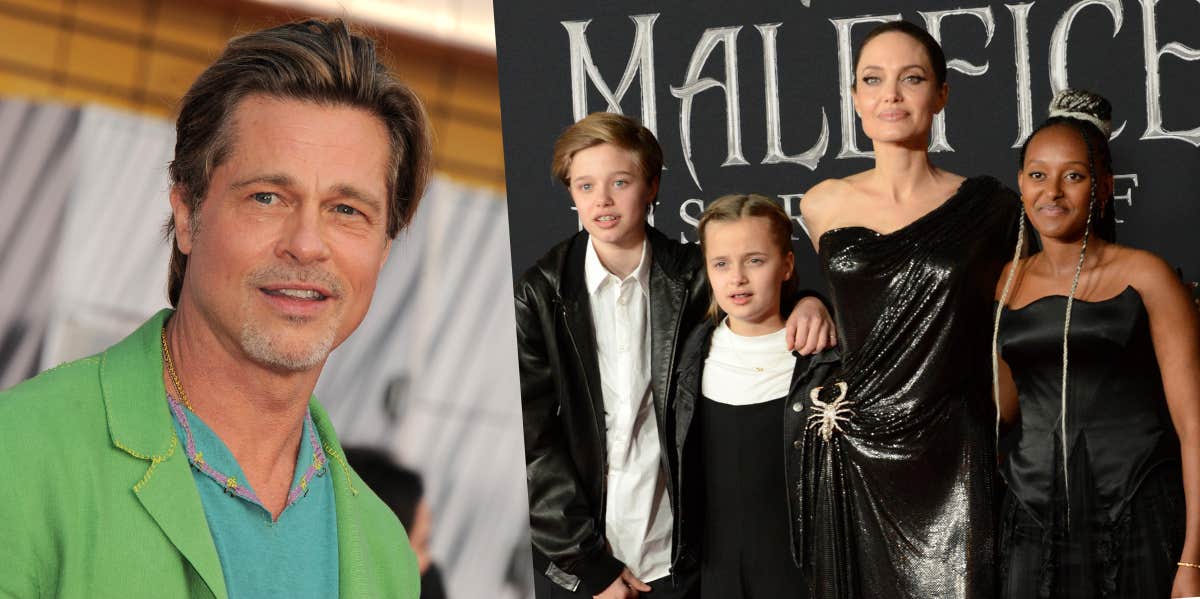 Does Brad Pitt See His Kids? Inside His Relationship With His Children After Angelina Jolie Divorce YourTango image