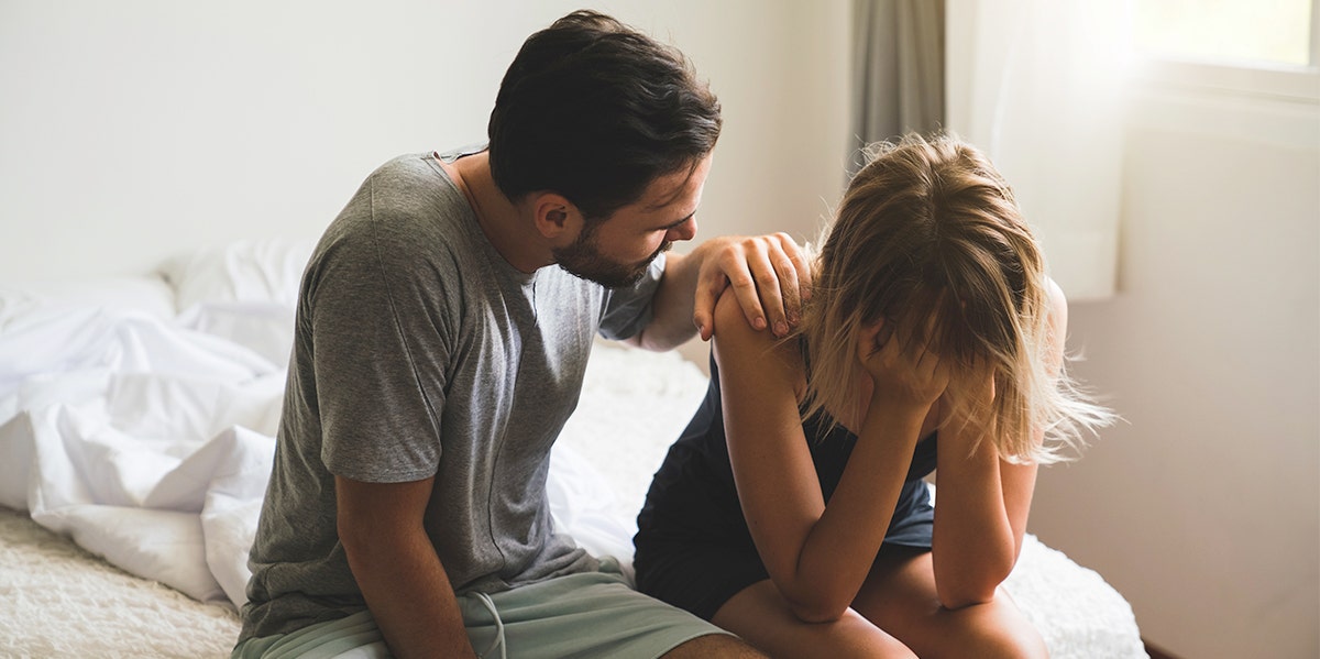 photo of couple fighting