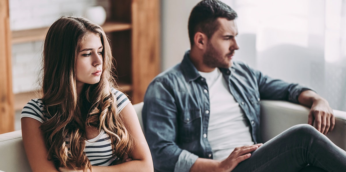 These 3 Questions Will Instantly Reveal Whether Or Not You Should Break Up man and woman looking tense together