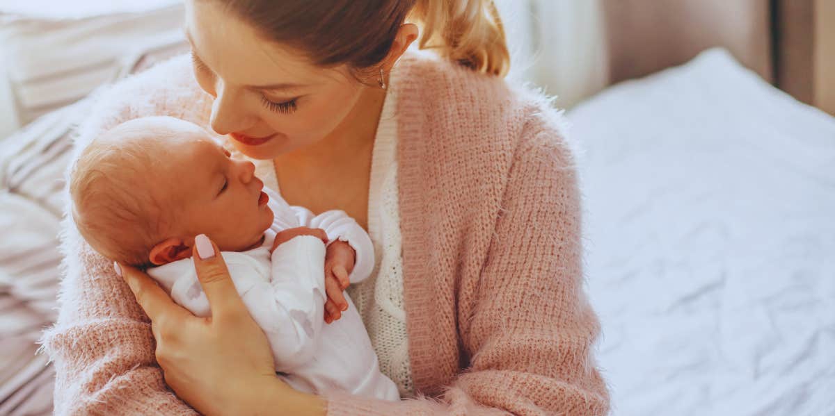Breastfeeding Is Not Free — Unless You Place No Value On A Mother's Time Or Sanity mom with baby