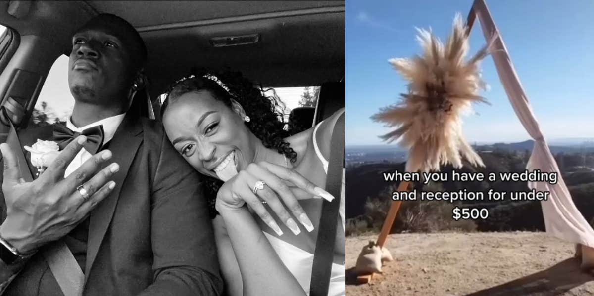 Bride Shows $500 Wedding And How You Don't Need To Spend Big On Your Big Day $500 Wedding