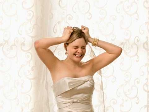 stressed bride