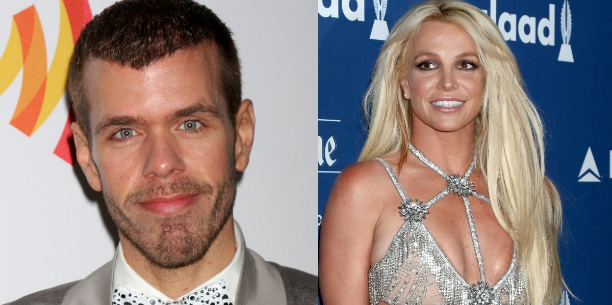 Perez Hilton and Britney Spears