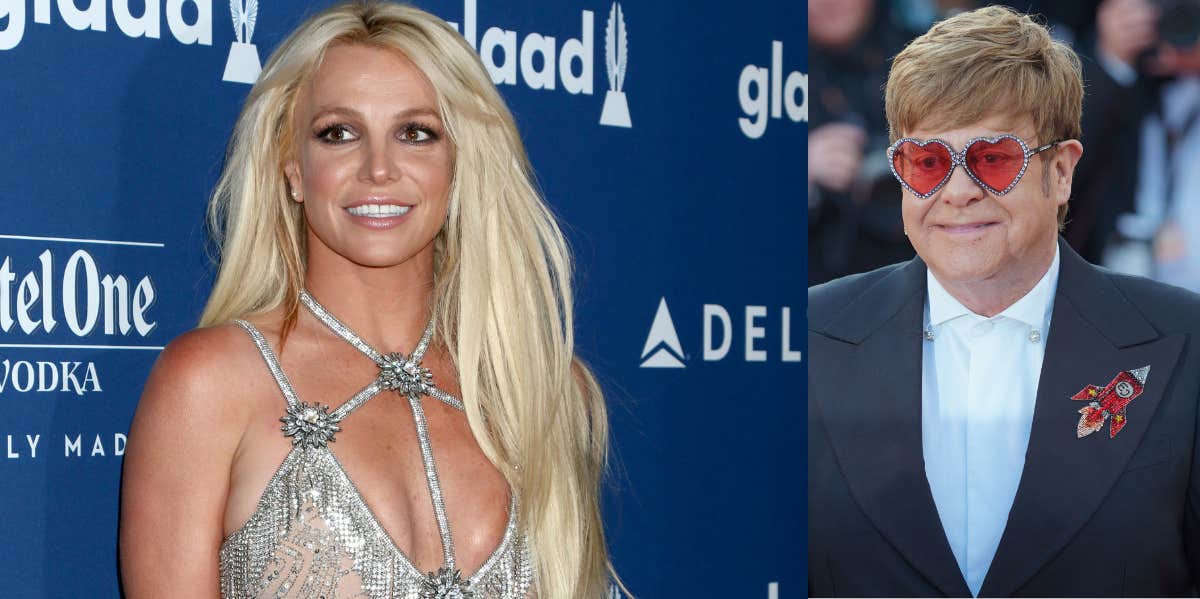 Britney Spears Real Voice: Theory She's Forced To Perform In Fake Baby Voice Britney Spears, Elton John