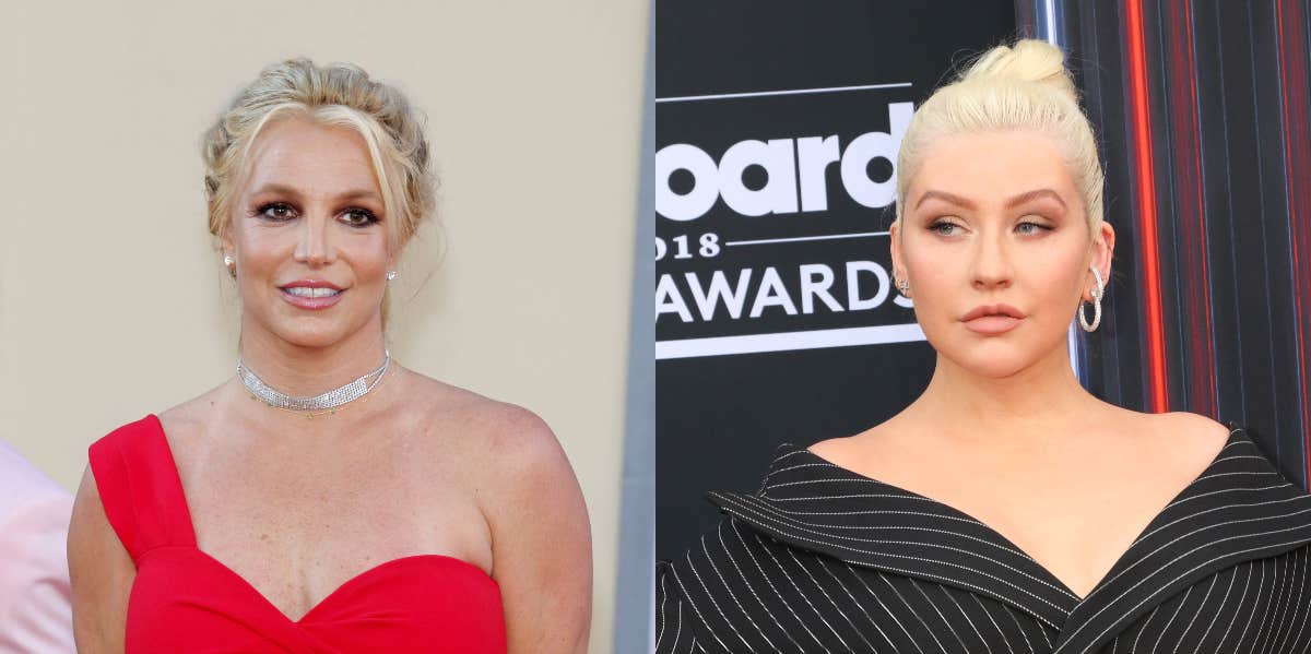 Inside Britney Spears & Christina Aguilera's Longtime Love-Hate Relationship Britney Spears, Christina Aguilera