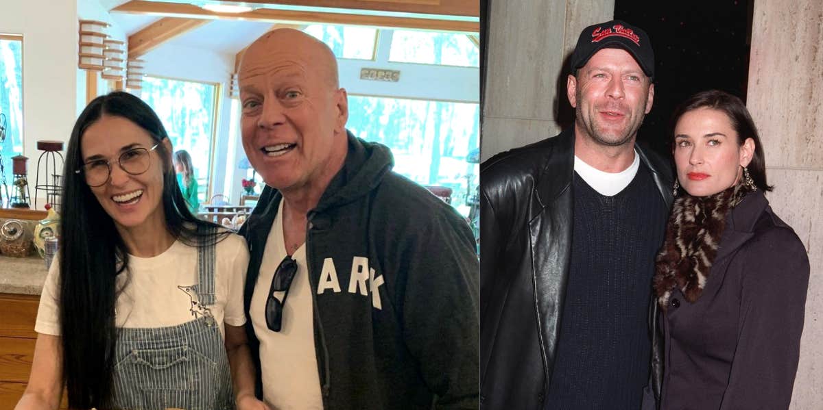 Demi Moore Has Reportedly Moved In With Bruce Willis To Care For Him Bruce Willis, Demi Moore