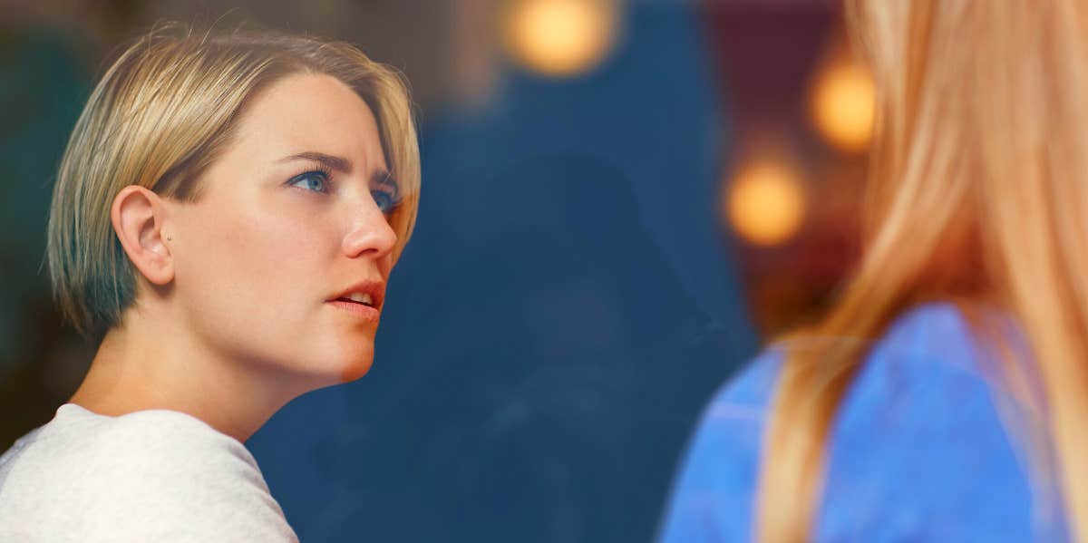 Brutal Truths I Want My Husband's Mistress To Know woman looking at her husband's mistress