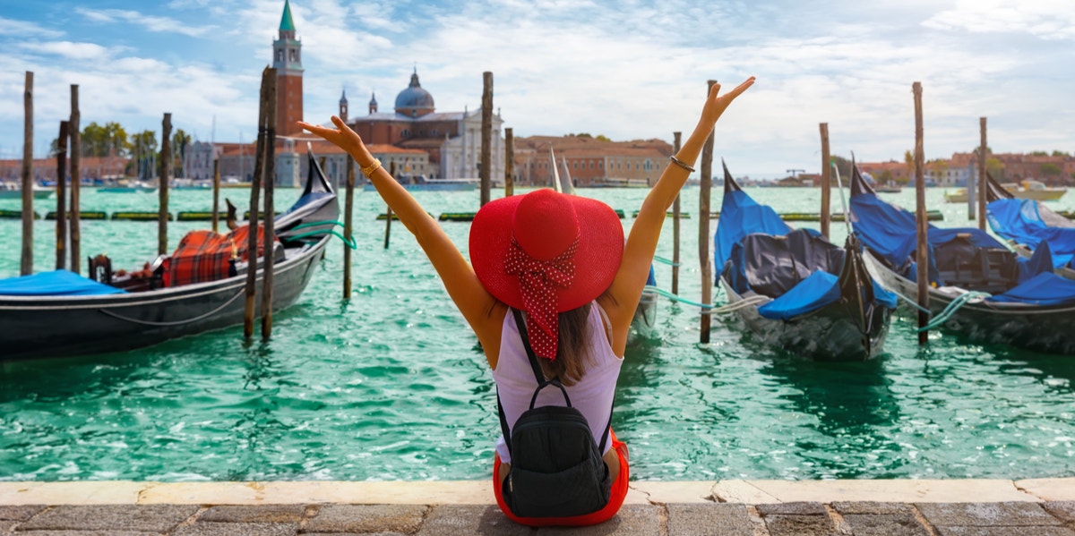 woman in Venice 