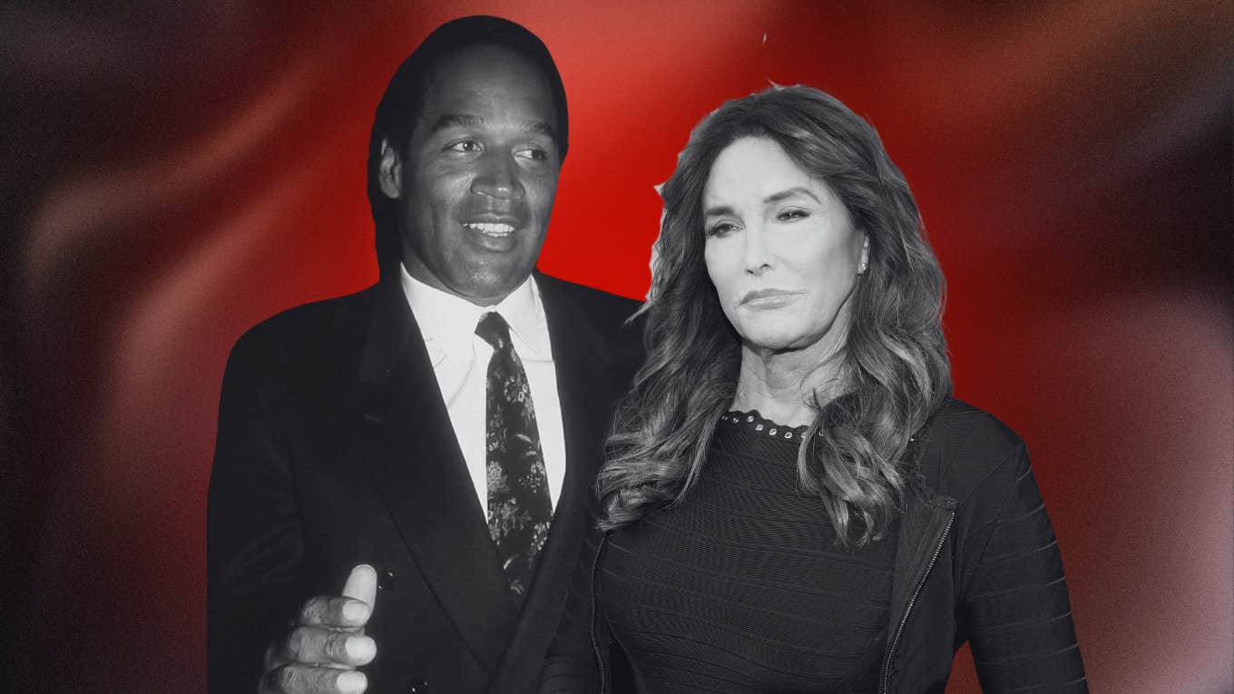 OJ Simpson and Caitlyn Jener