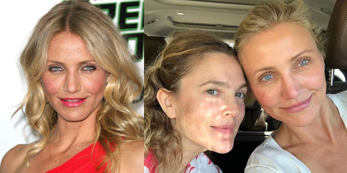 Details About Cameron Diaz's Strict Interview Rule That Involves Not Speaking About Drew Barrymore Cameron Diaz, Drew Barrymore