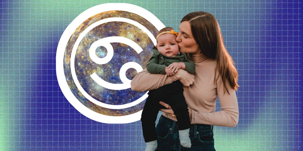 Cancer As A Mom: Best And Worst Traits & Parenting Style cancer zodiac symbol and mom