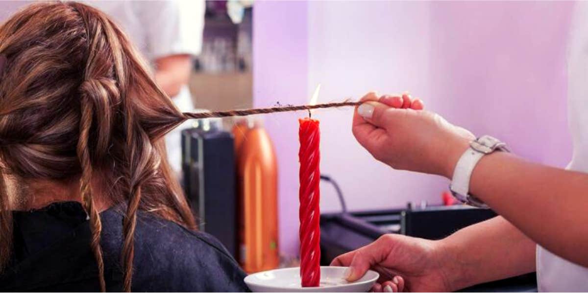 What Is Candle Cutting? Velaterapia Process & Risks woman getting candle cutting done
