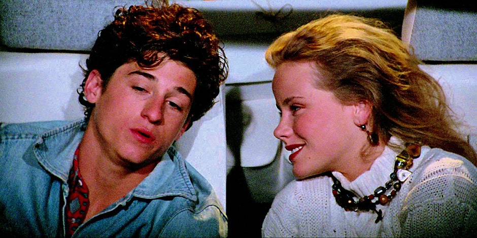 Patrick Dempsey and Amanda Peterson in "Can't Buy Me Love"