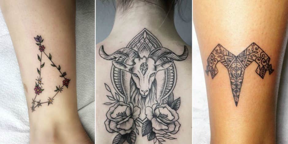 25 Best Zodiac Tattoos, Sea-Goat Symbols And Meanings For Capricorn Zodiac Sign