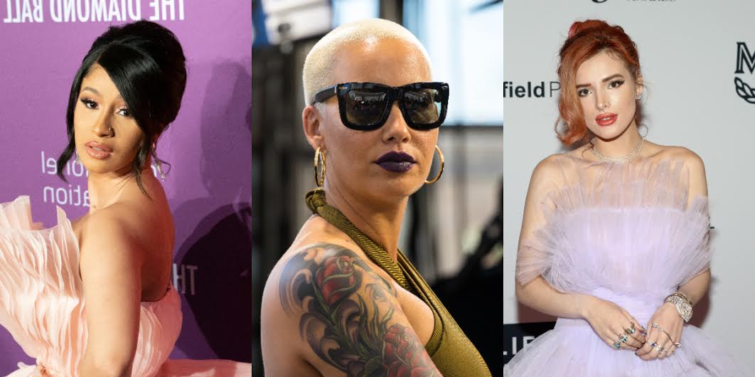 cardi b amber rose bella thorne