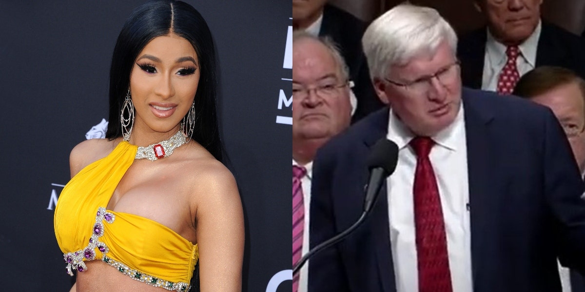 Cardi B and Rep. Glenn Grothman