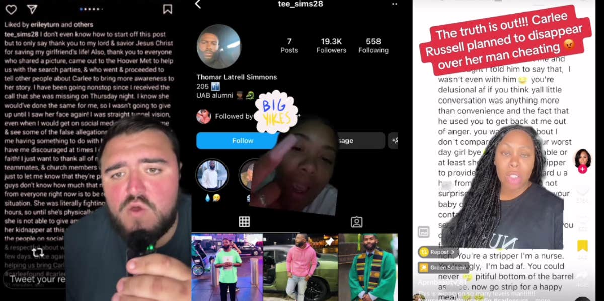 carlee-russell-boyfriend-deletes-traces-of-her-on-social-media Rumors About Carlee Russell Staging Kidnapping To Get Boyfriend Back