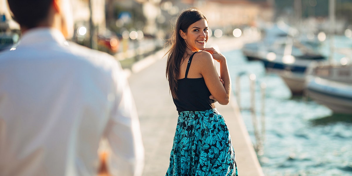 Why I'm Obsessed With Men Catcalling Me man following a woman