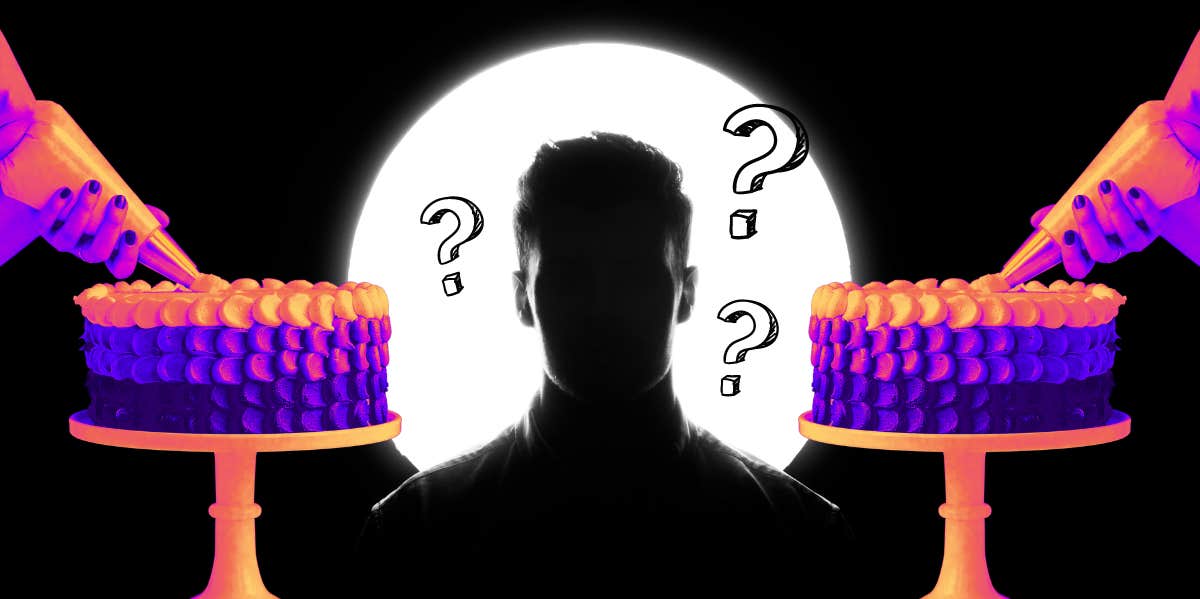 Well-Known Celebrity Refuses To Pay For Birthday Cake, Instead Wants To Promote Baker's Business On Social Media silhouette and cake