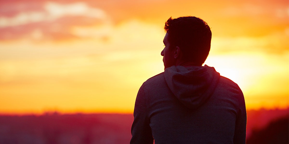 What's It's Really Like To Be Celibate By Choice man in shadow