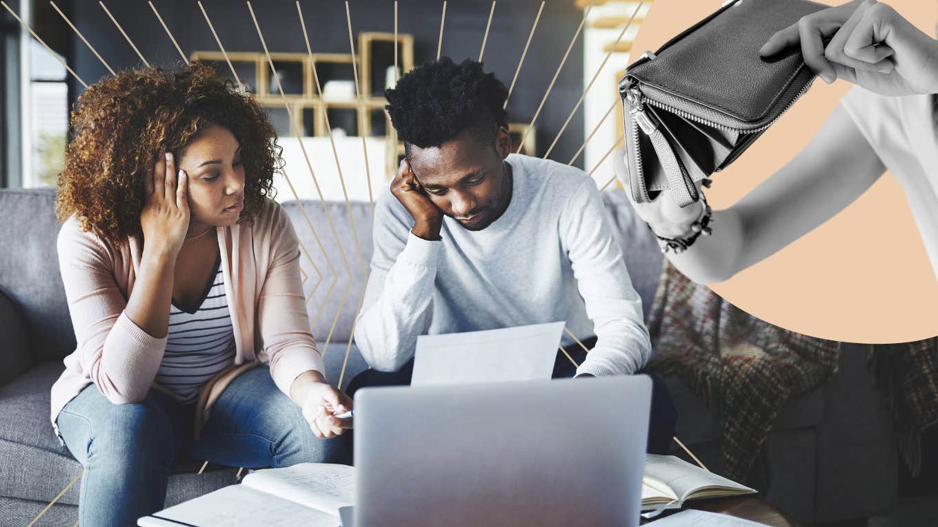 10 Major Challenges Of Getting Married Young (That Almost Ended Us) Young couple broke and worried about finances