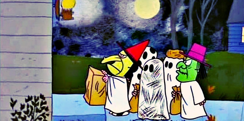 trick-or-treaters trick-or-treaters
